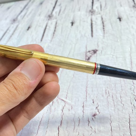 Vintage Golden National Fountain Pen, Vintage Gold Nib Ink Pen - Picture 7 of 10